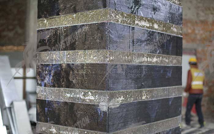 CFRP strengthening system column reinfrocement CFRP strengthening system column reinfrocement