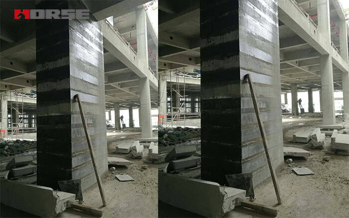 column strengthening with FRP materials column strengthening with FRP materials