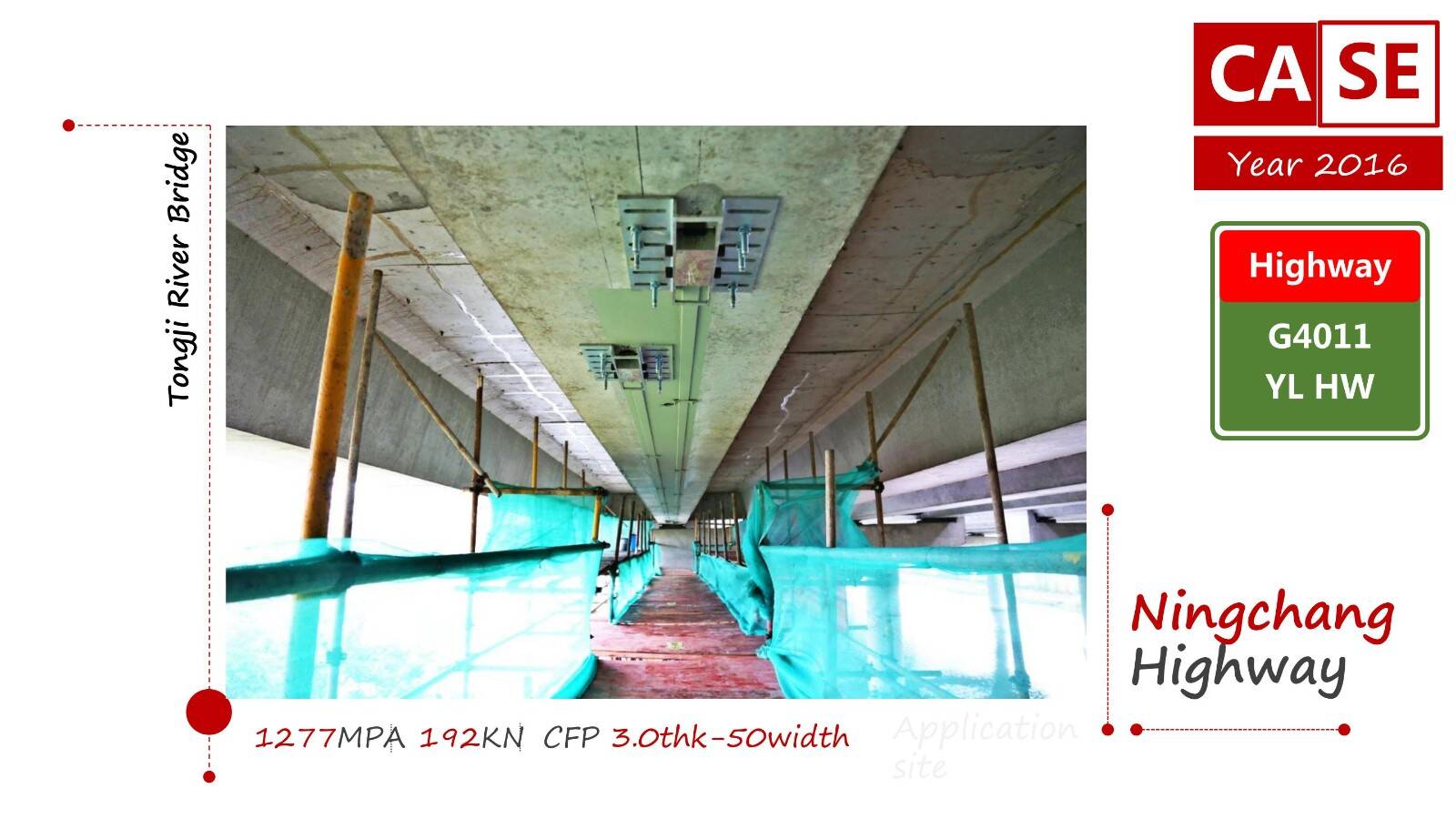 prestressed CFRP strip prestressed CFRP strip