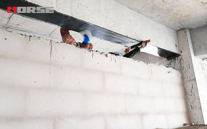 FRP reinforced concrete beam FRP reinforced concrete beam