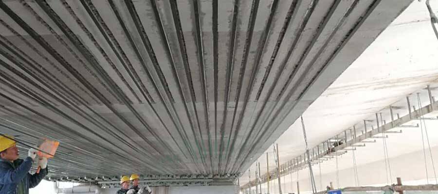 Prestressed carbon fiber plate reinforcement Prestressed carbon fiber plate reinforcement