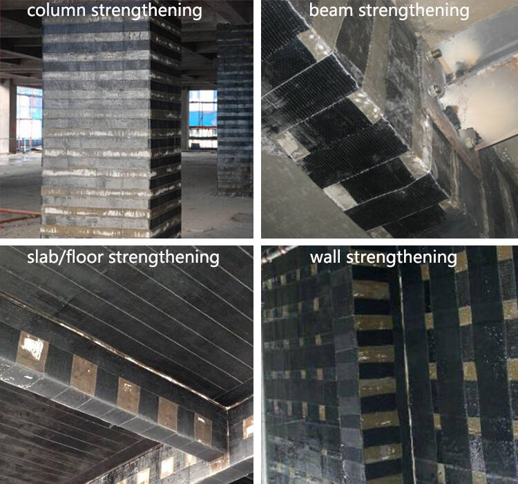 carbon fiber reinforcement system for seismic carbon fiber reinforcement system for seismic