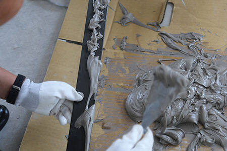 applying cfrp laminate adhesive applying cfrp laminate adhesive