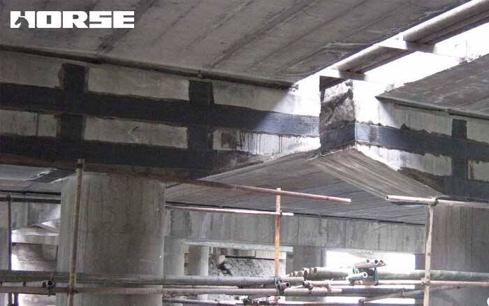 Carbon fiber reinforced existing railway bridge Carbon fiber reinforced existing railway bridge