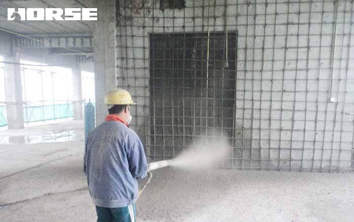 Concrete spraying construction Concrete spraying construction