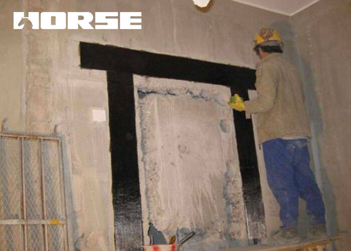 CFRP reinforcement opening CFRP reinforcement opening