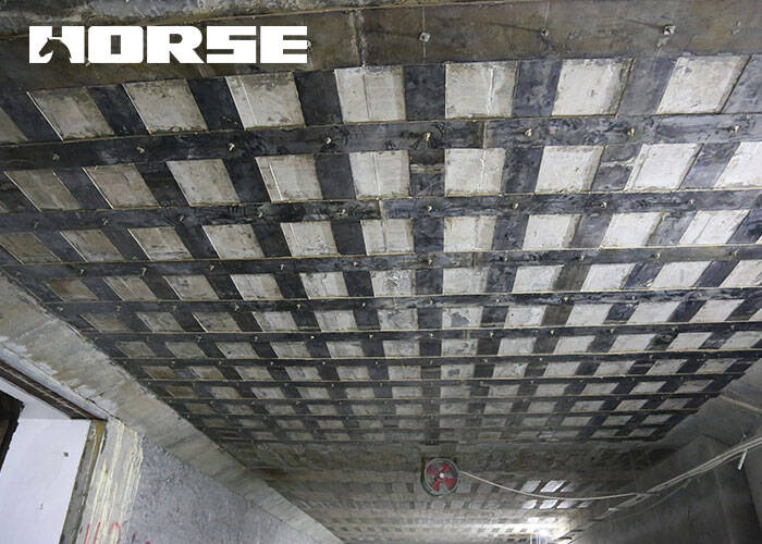 Externally bonded steel plate reinforcement method Externally bonded steel plate reinforcement method