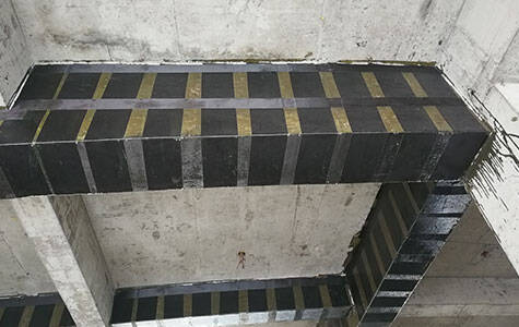 Cfrp repair concrete beam Cfrp repair concrete beam