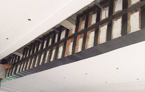 Cfrp repair concrete beam Cfrp repair concrete beam