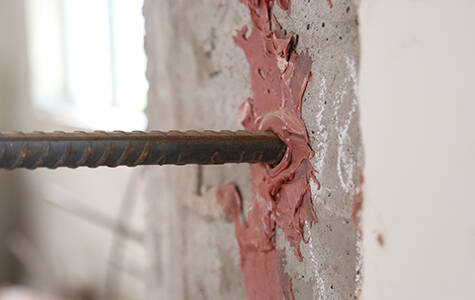 Enlarged section reinforcement method Enlarged section reinforcement method