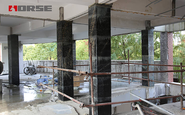 carbon fiber column repair carbon fiber column repair