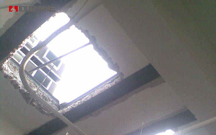 carbon fiber strengthening slab opening carbon fiber strengthening slab opening