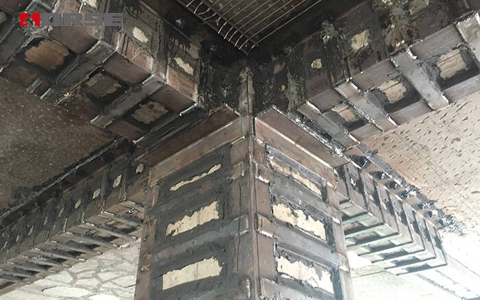 Concrete Reinforcement with steel plate Concrete Reinforcement with steel plate