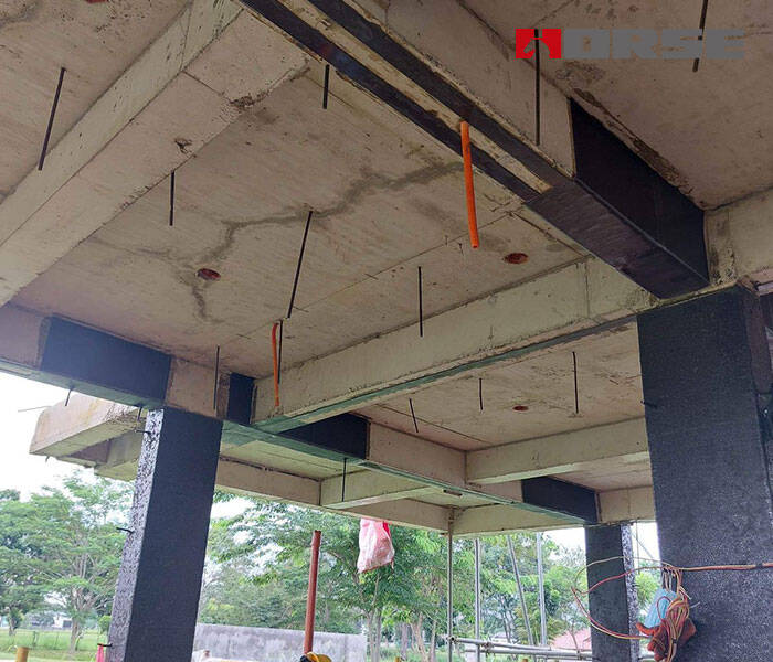 column repair by carbon fiber column repair by carbon fiber