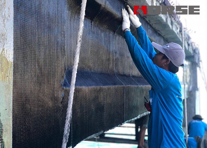 Repair and Strengthening of Old Jetty With HM-30 Carbon Fiber Repair and Strengthening of Old Jetty With HM-30 Carbon Fiber