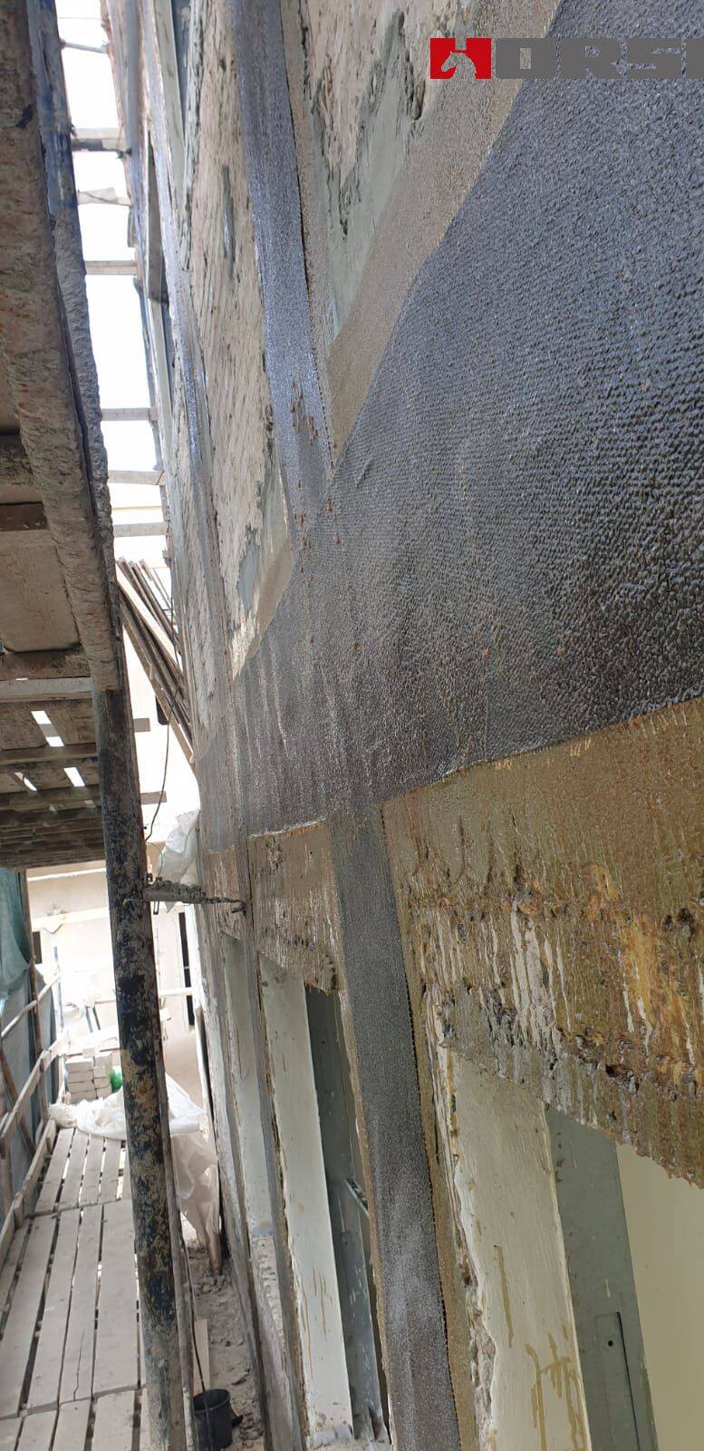 Wall Structural Retrofitting with CFRP And Carbon Fiber Anchor Wall Structural Retrofitting with CFRP And Carbon Fiber Anchor