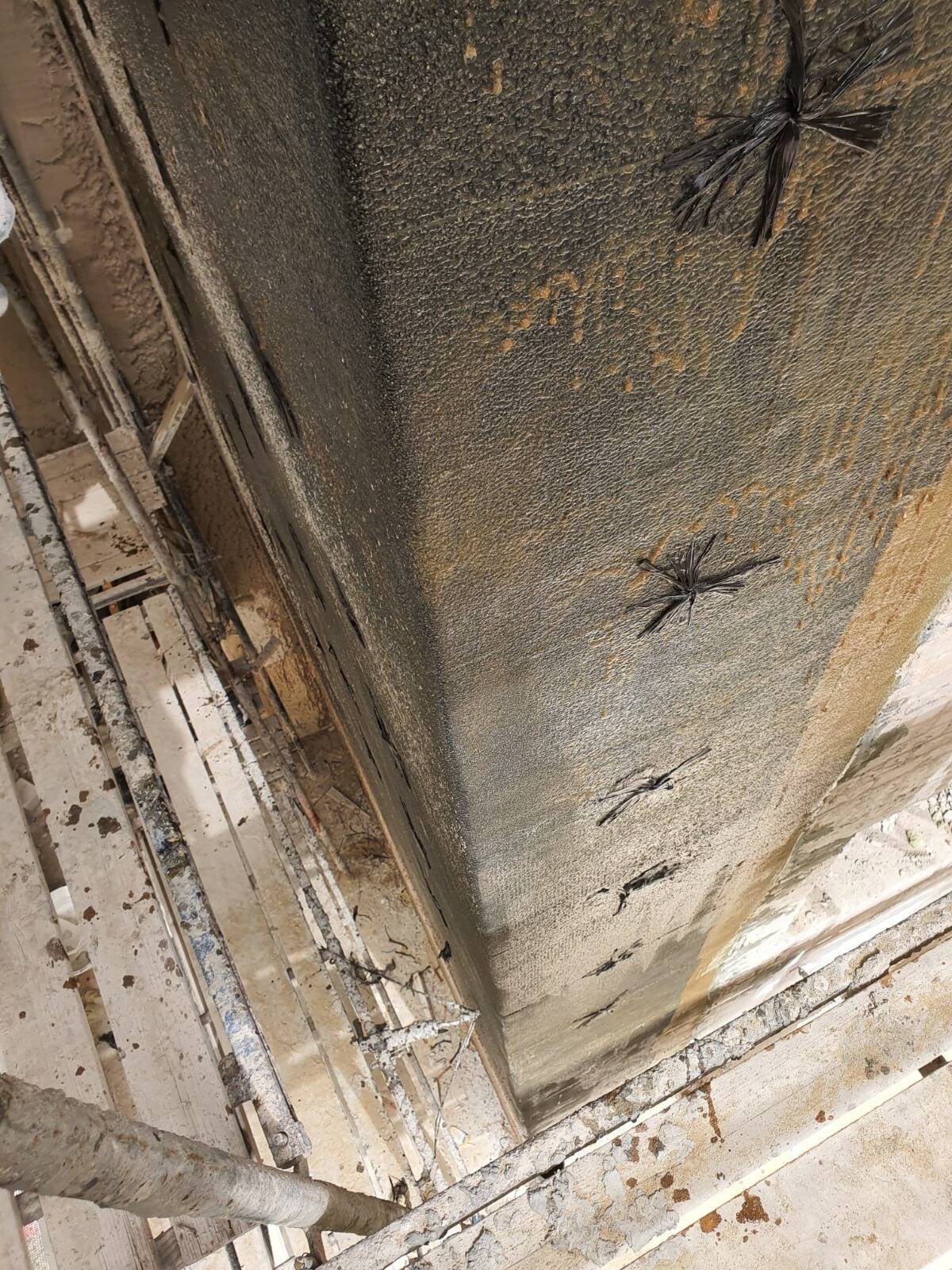 Carbon Fiber Anchor On Concrete