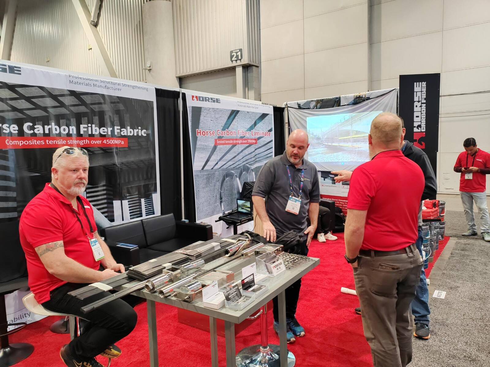 Second Day of World Of Concrete 2024 - Horse Construction Second Day of World Of Concrete 2024 - Horse Construction