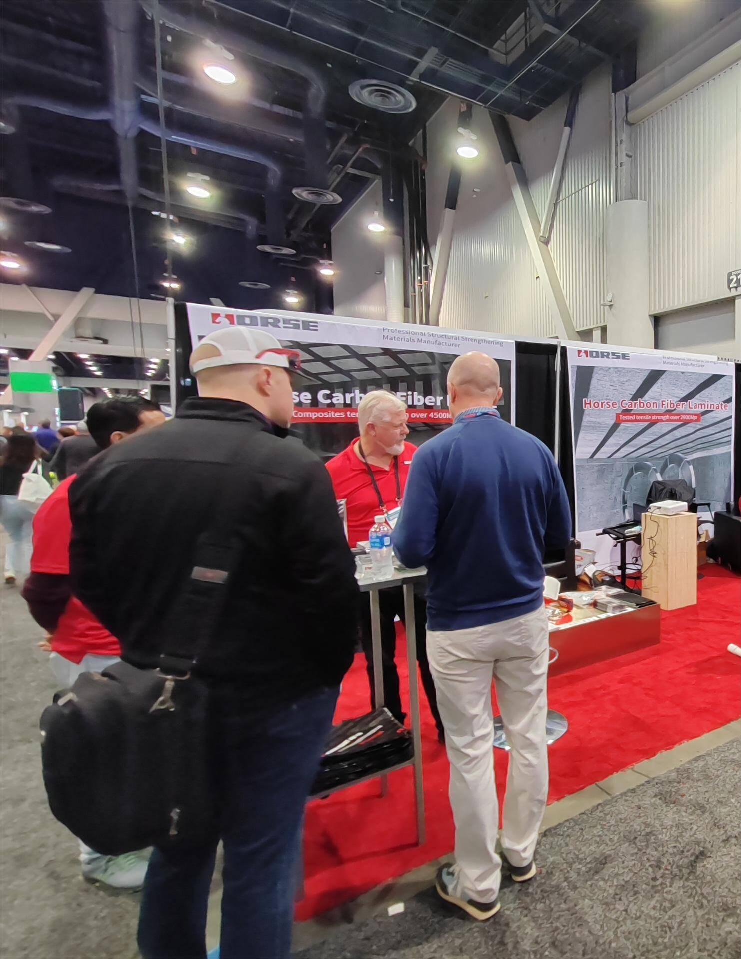 Second Day of World Of Concrete 2024 - Horse Construction Second Day of World Of Concrete 2024 - Horse Construction