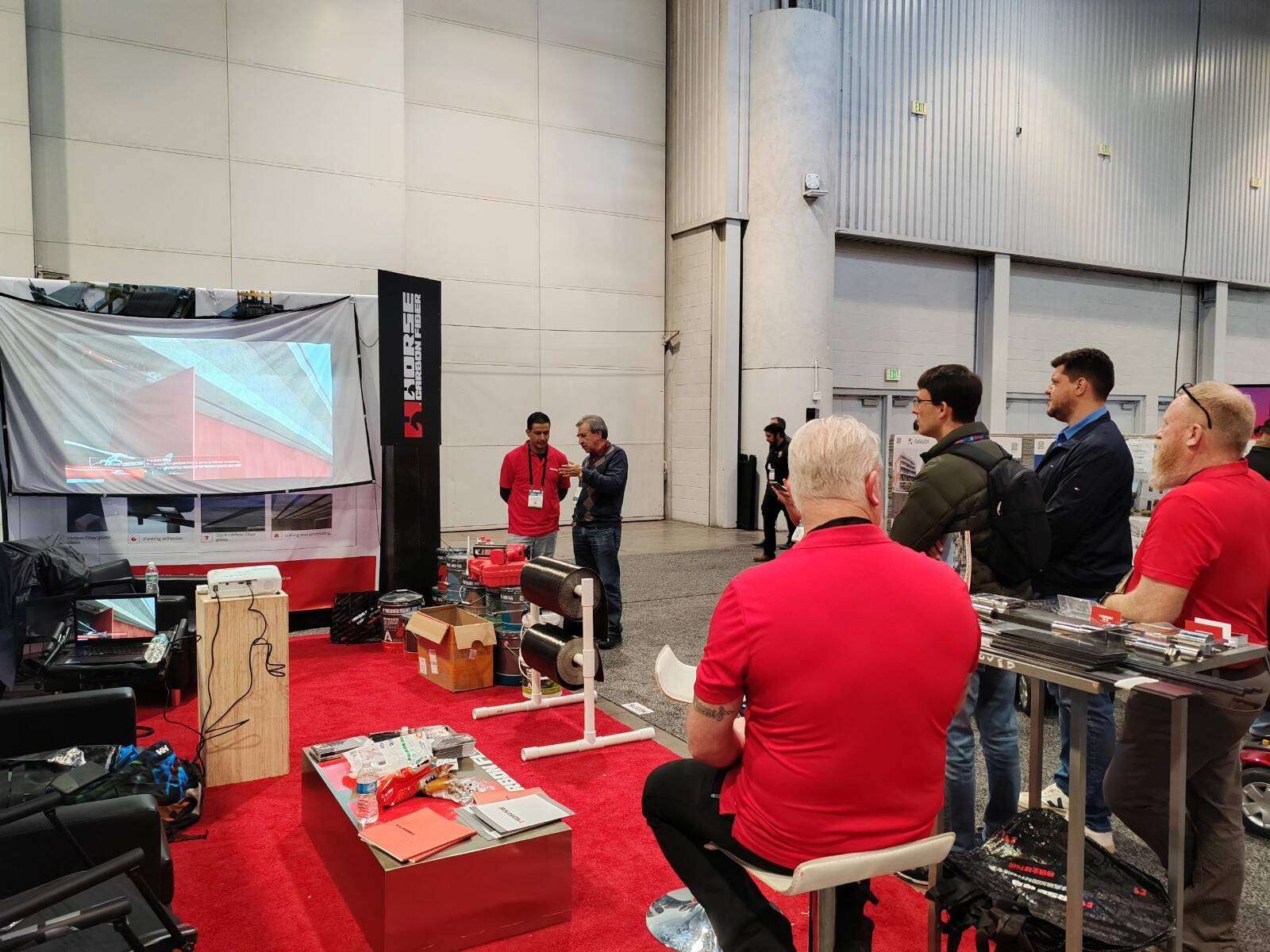 Second Day of World Of Concrete 2024 - Horse Construction Second Day of World Of Concrete 2024 - Horse Construction