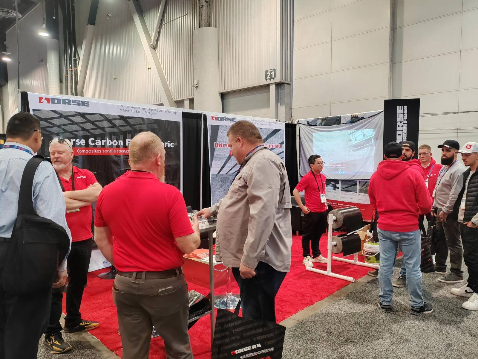 Second Day of World Of Concrete 2024 - Horse Construction Second Day of World Of Concrete 2024 - Horse Construction