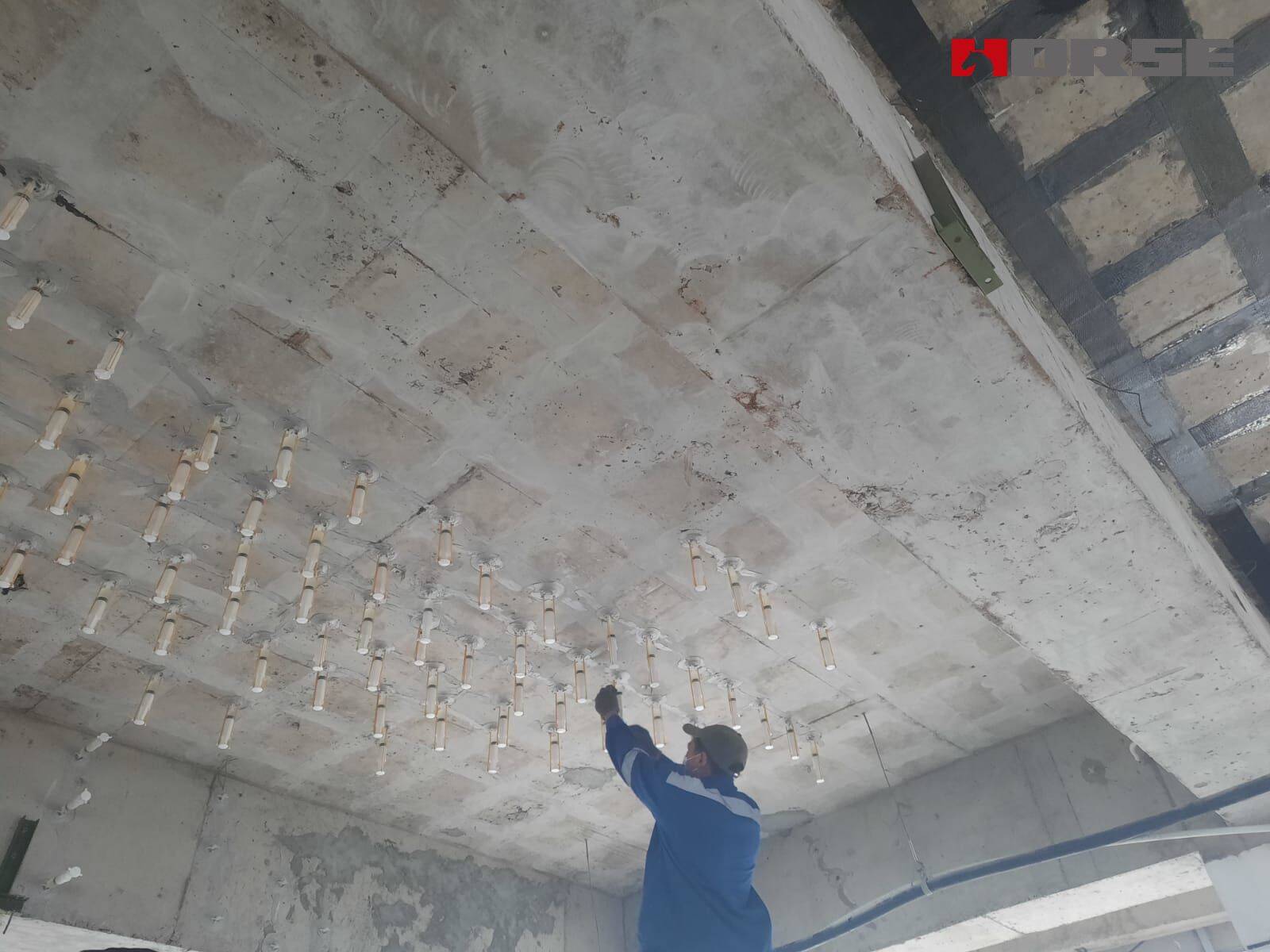 Crack Repair with HM-120L Injection Crack Repair with HM-120L Injection