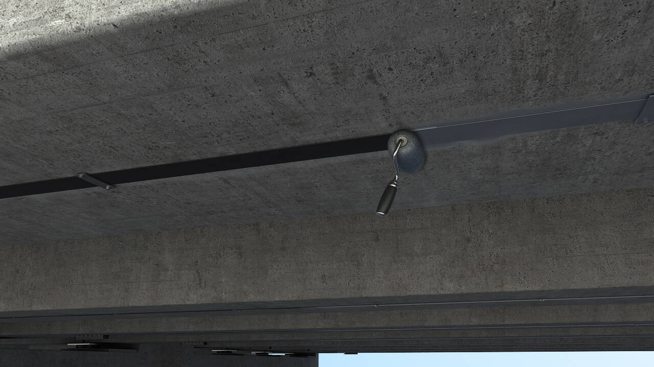 final stage of prestressed carbon plate reinforcement final stage of prestressed carbon plate reinforcement