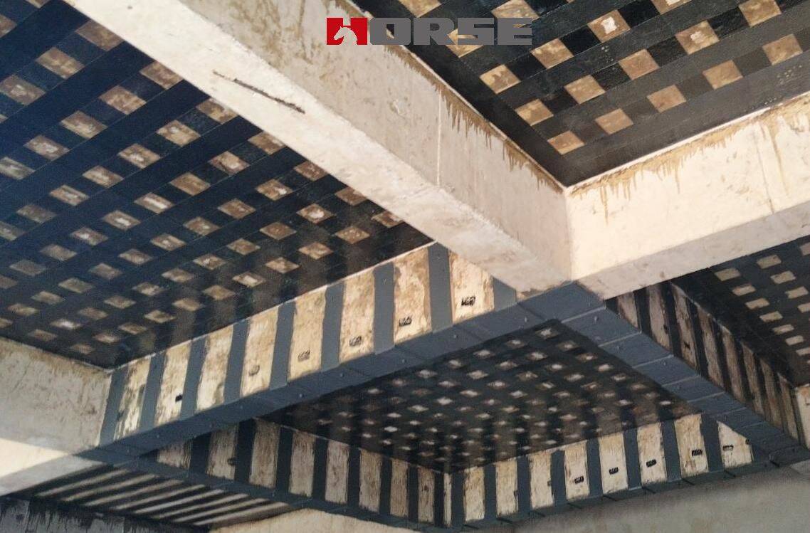 Slabs strengthening by carbon fiber Slabs strengthening by carbon fiber