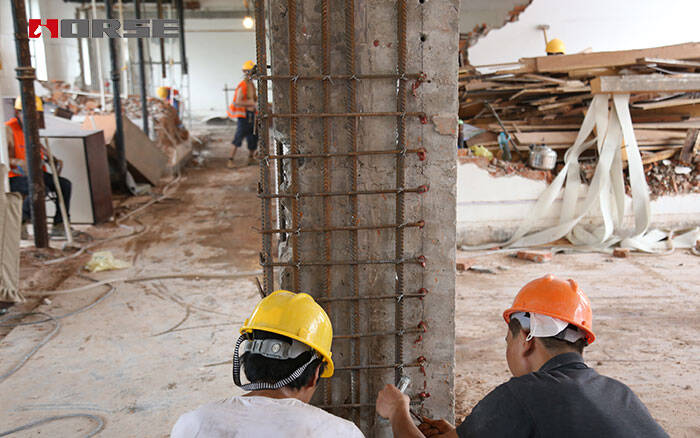 Enlarged section reinforcement method Enlarged section reinforcement method