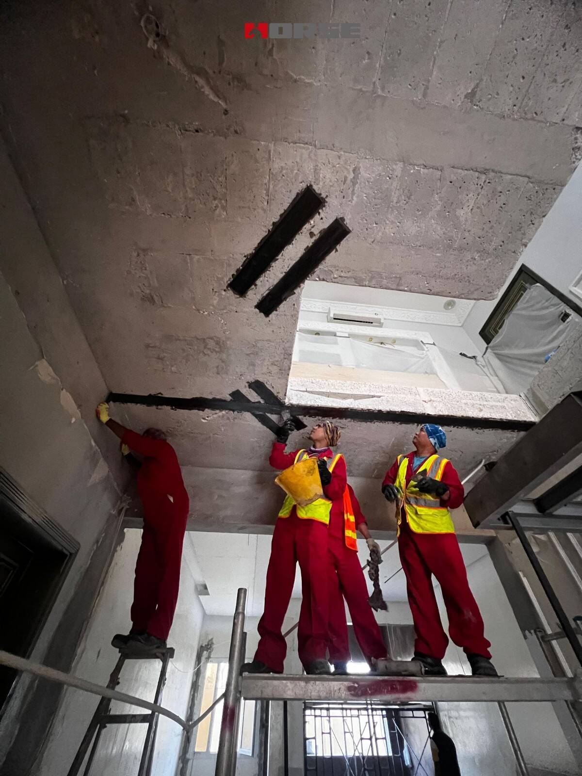 Reinforcement of Concrete Slab with Openings Using Carbon Fiber Reinforcement of Concrete Slab with Openings Using Carbon Fiber