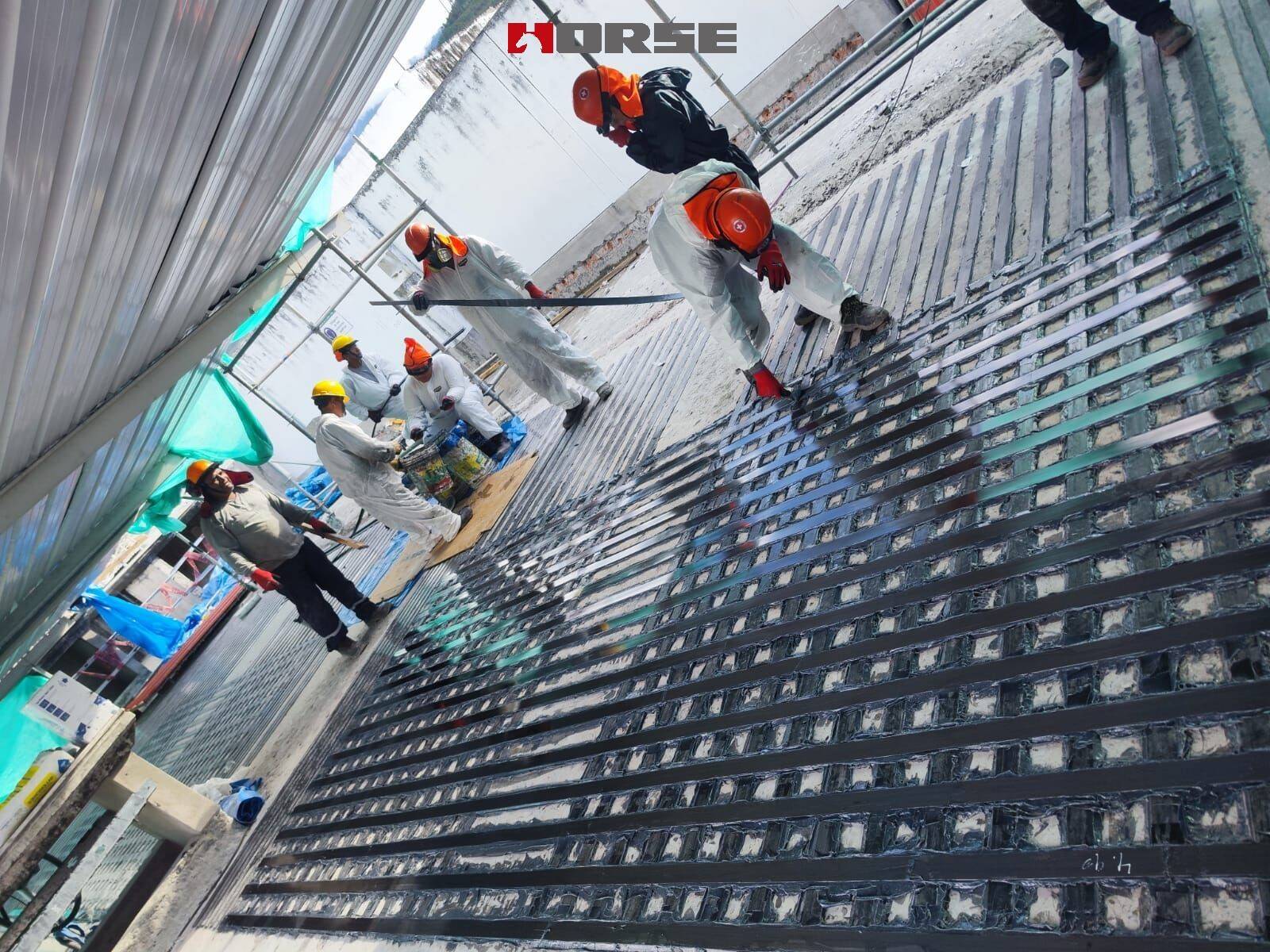 Carbon Fiber Laminate for Slab Strengthening of Hospital Carbon Fiber Laminate for Slab Strengthening of Hospital