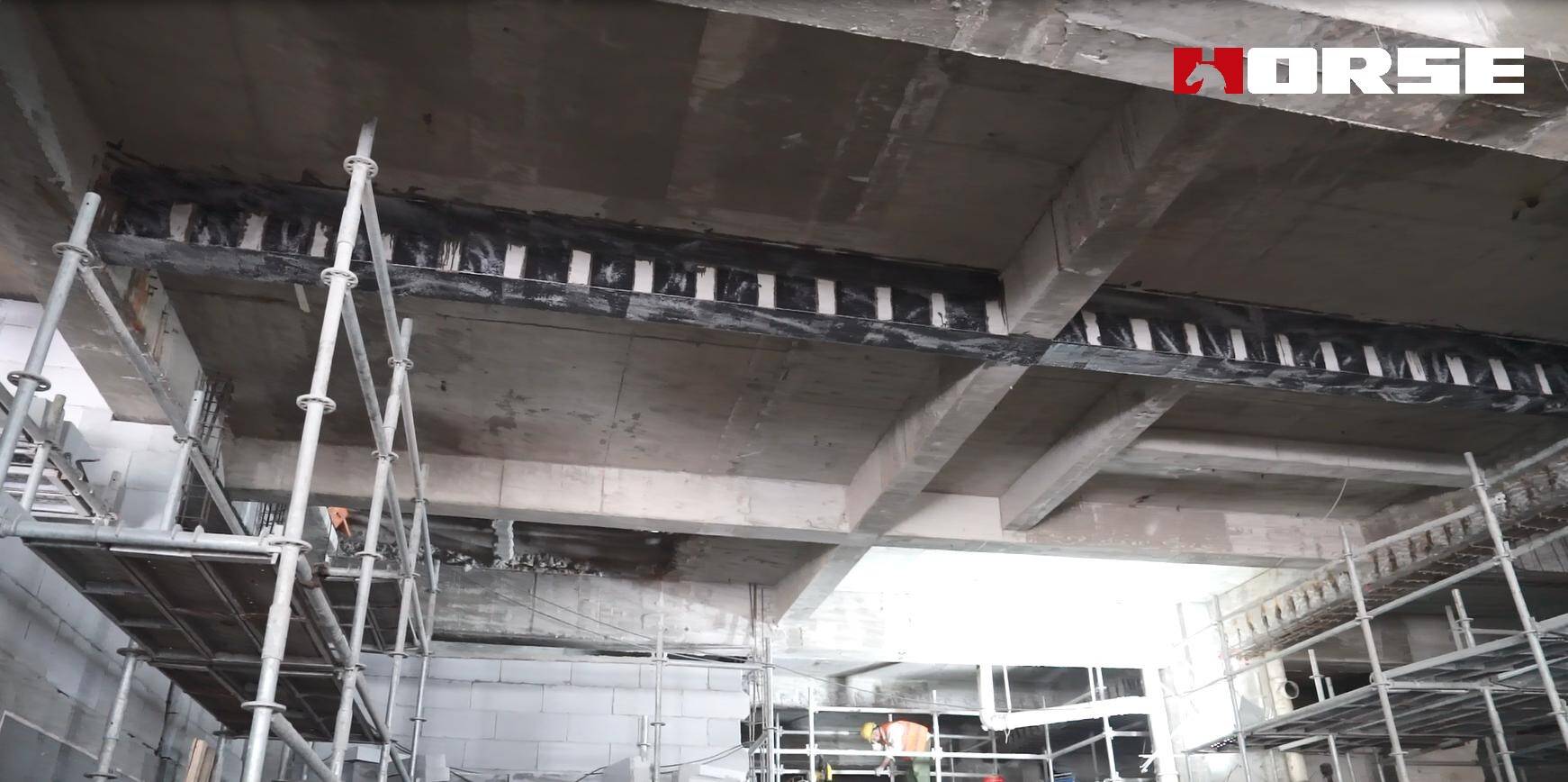 Marriott Hotel Reinforcement and Renovation with Carbon Fiber Marriott Hotel Reinforcement and Renovation with Carbon Fiber