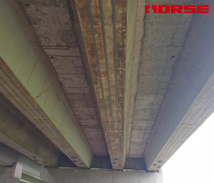 carbon fiber lamiante for bridge strengthening and repair