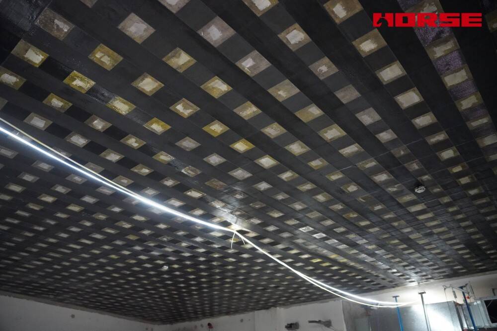 Carbon Fiber Reinforced Four-Story Concrete Railway Station