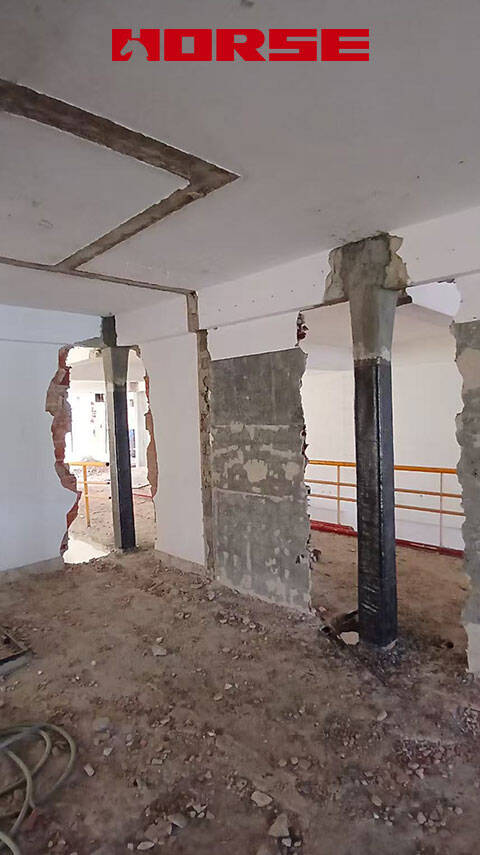 Rehabilitation and Strengthening RC Column with Carbon Fiber