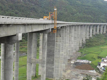 Bridge strengthening after flood